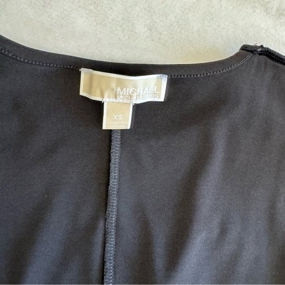 Michael Kors Black Mini Bodycon Dress Size XS - Picture 2 of 7
